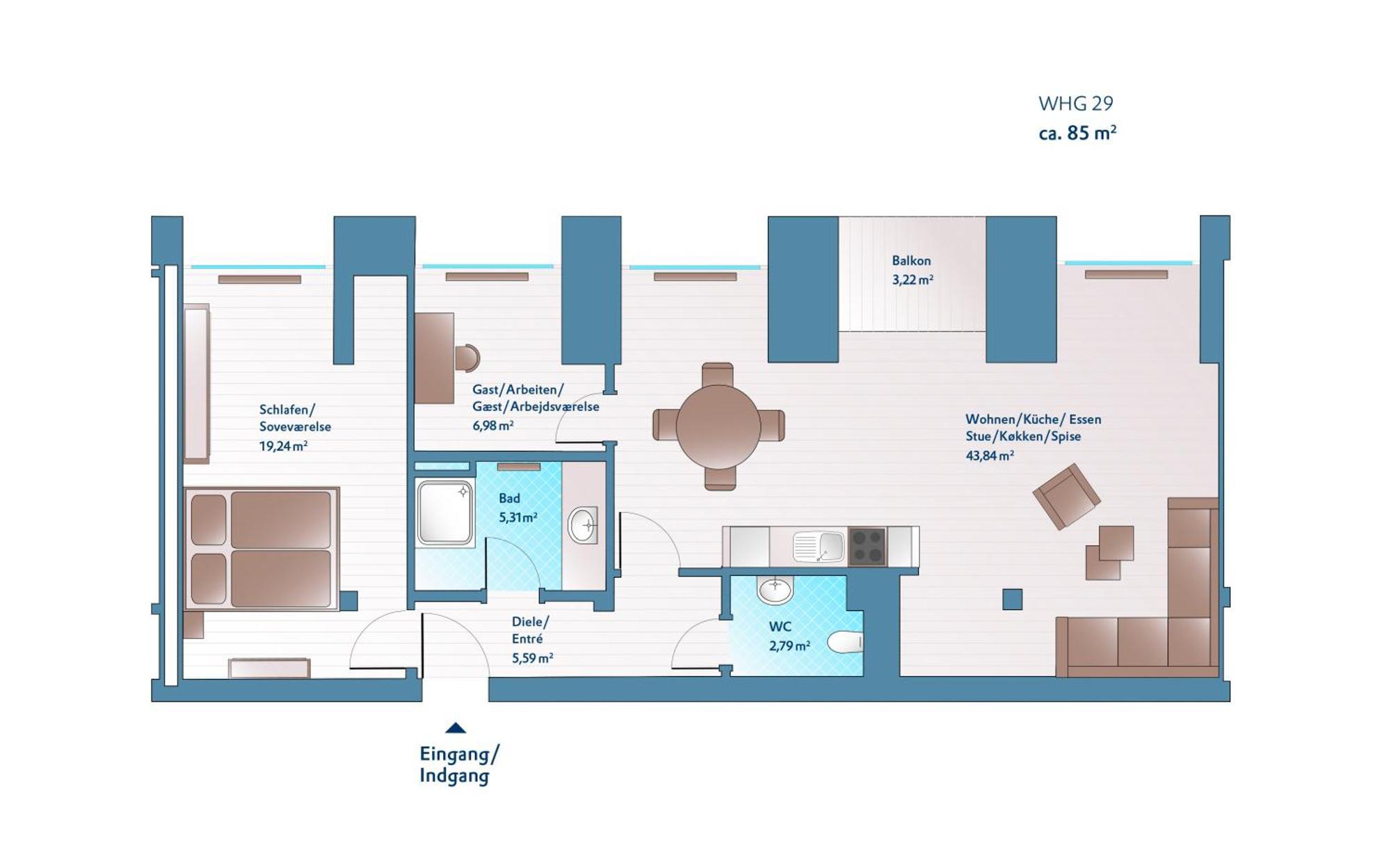 Apartment Sonnenschein In Flensburg, Sonwik *
